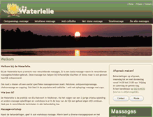 Tablet Screenshot of de-water-lelie.nl